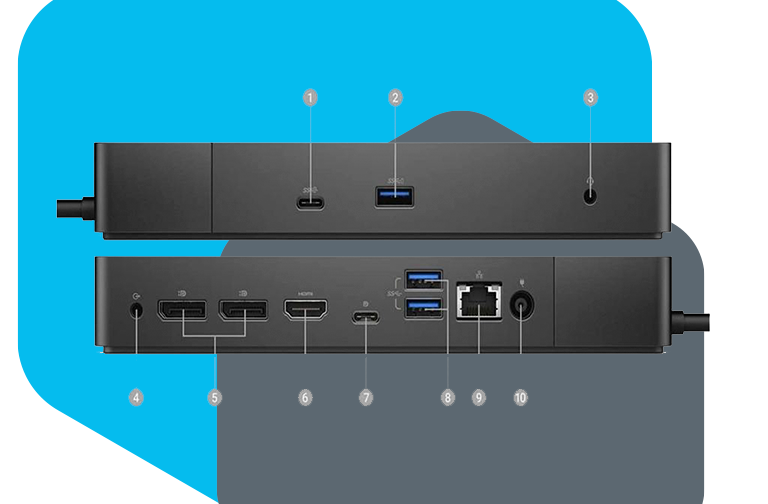 Dell - WD 19 180w Docking Station